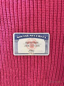 USA SSN photolook fond textile rose AVANT